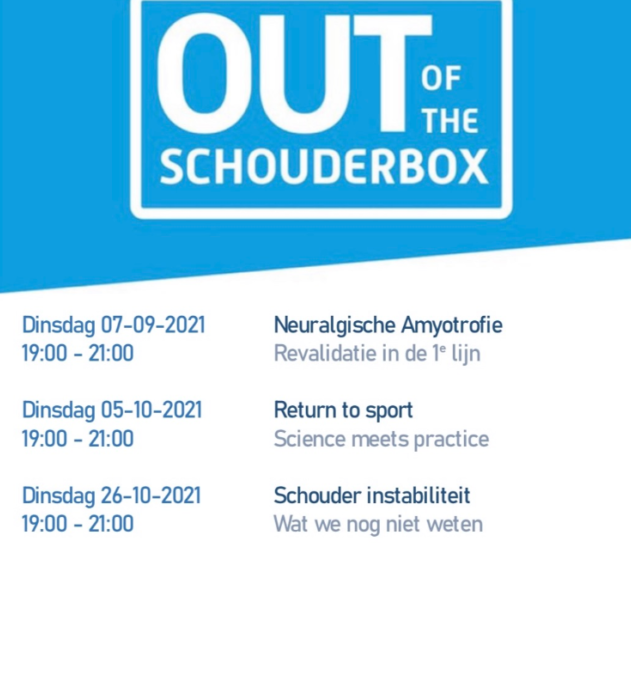 Schouder Drie- Luik “Out of the shoulder box”